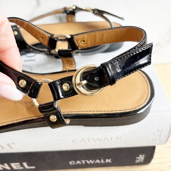 Bandolino Black and gold sandals from Nordstrom - Picture 10 of 13